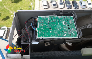 Ремонт платы управления климатической техники